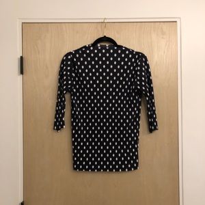 VILA polka dotted long sleeve shirt